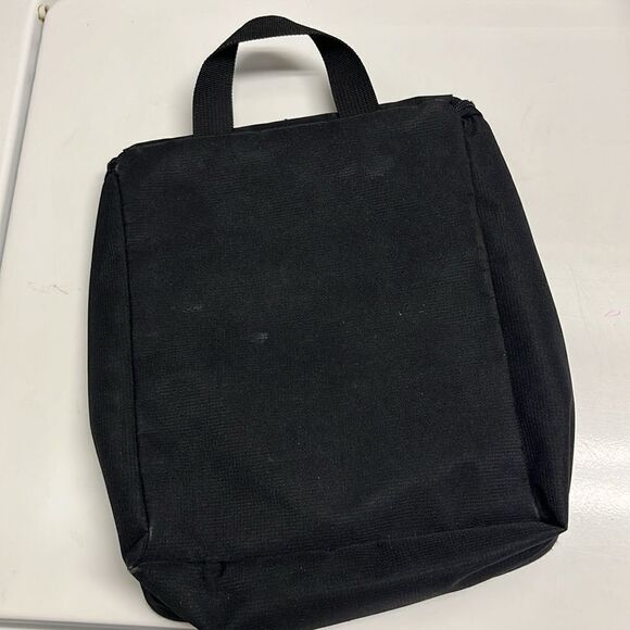 Unbranded Black Travel Toiletries Hanging Bag Hook and Loop Removable Component - Picture 11 of 13